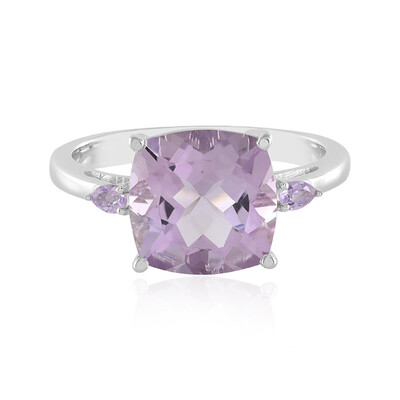 Anello in argento con Ametista Rose de France