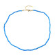 Collana in argento con Apatite Blu Neon (Adela Silber)