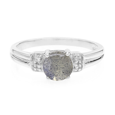 Anello in argento con Spectrolite