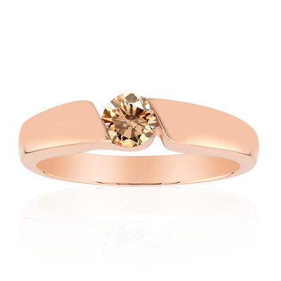 Anello in oro con Diamante Rose de France VS1 di Argyle (Annette)