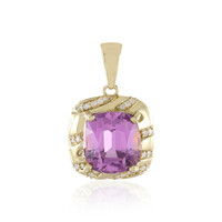 Ciondolo in oro con Kunzite Patroke (de Melo)