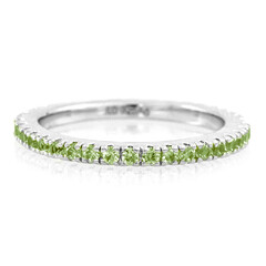 Anello in argento con Peridoto