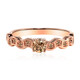 Anello in oro con Diamante Rose de France VS1 di Argyle (Annette)