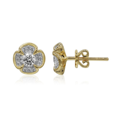 Orecchini in oro con Diamante SI1 (G) (Annette)