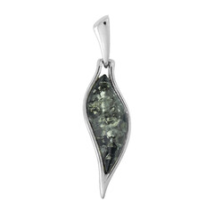 Ciondolo in argento con Ambra Baltica