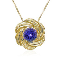 Collana in oro con Tanzanite AAA (Ornaments by de Melo)
