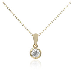 Collana in oro con Diamante I1 (H) (CIRARI)