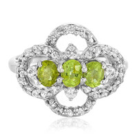 Anello in argento con Tormalina Paraíba