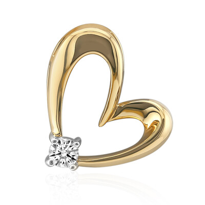 Ciondolo in oro con Diamante SI1 (G) (Annette)
