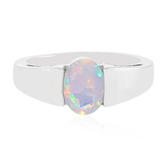 Anello in argento con Opale di Welo
