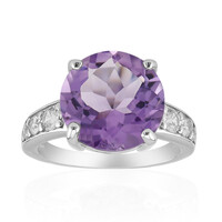 Anello in argento con Ametista
