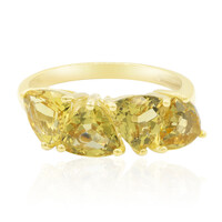 Anello in oro con Eliodoro