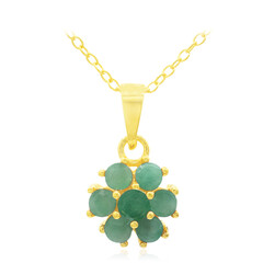 Collana in argento con Smeraldo