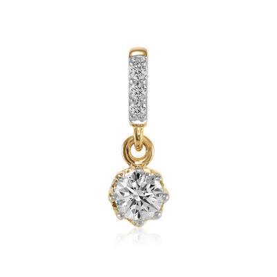 Ciondolo in oro con Diamante IF (D) (Annette)