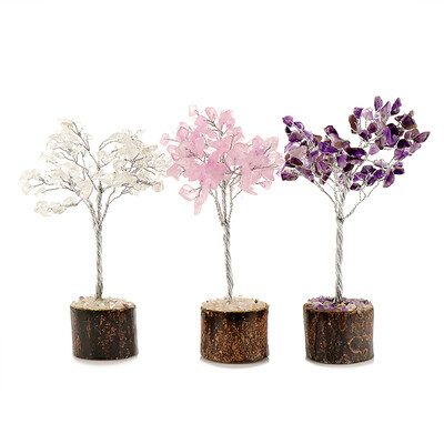 Accessorio in ottone con Quarzo Bianco