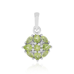 Ciondolo in argento con Peridoto