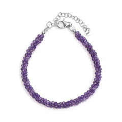 Bracciale in argento con Ametista