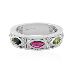 Anello in argento con Tormalina (SAELOCANA)