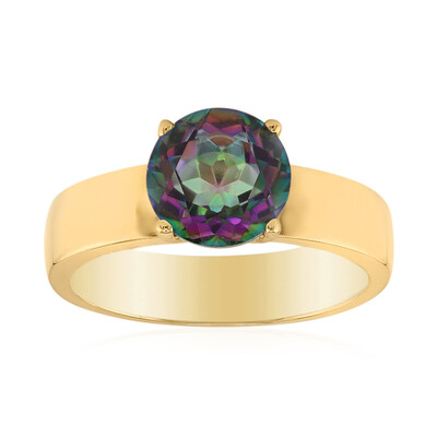 Anello in argento con Quarzo Mistico