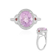 Anello in argento con Kunzite (Adela Silber)