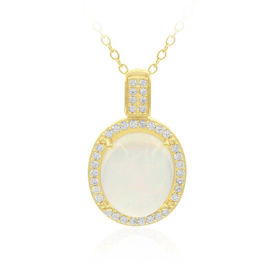 Collana in argento con Opale di Welo