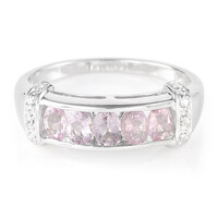 Anello in argento con Tormalina Rosa Cuprian