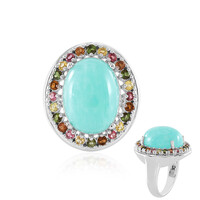 Anello in argento con Amazzonite