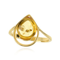 Anello in argento con Ambra Baltica