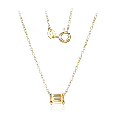 Collana in argento con Citrino
