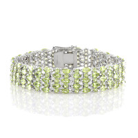 Bracciale in argento con Peridoto