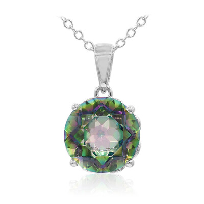Collana in argento con Quarzo Mistico