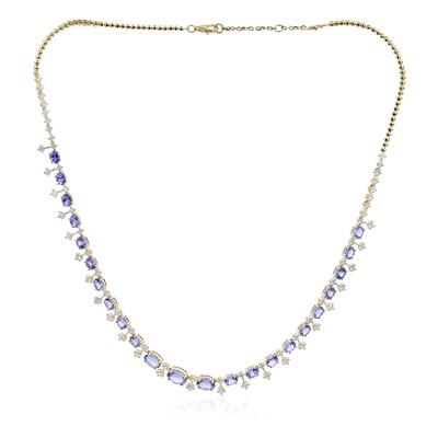 Collana in oro con Tanzanite AAA (CIRARI)