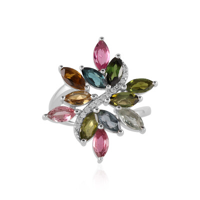 Anello in argento con Tormalina