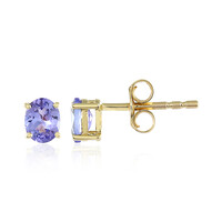 Orecchini in oro con Tanzanite