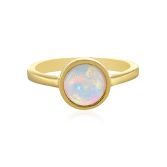 Anello in argento con Opale di Welo