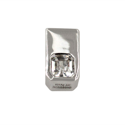 Ciondolo in argento con Zircone (MONOSONO COLLECTION)