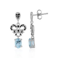 Orecchini in argento con Topazio Blu Cielo