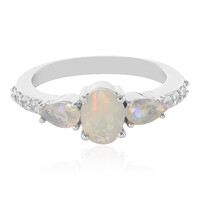 Anello in argento con Opale di Welo