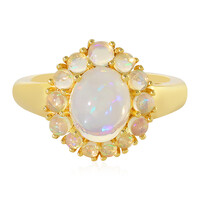 Anello in argento con Opale di Welo
