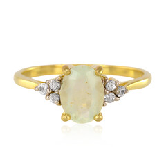 Anello in argento con Opale Paraiba