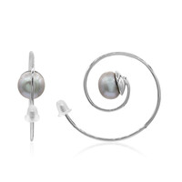 Orecchini in argento con Perla di Acqua Dolce (TPC)