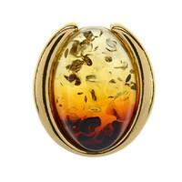 Ciondolo in argento con Ambra Baltica