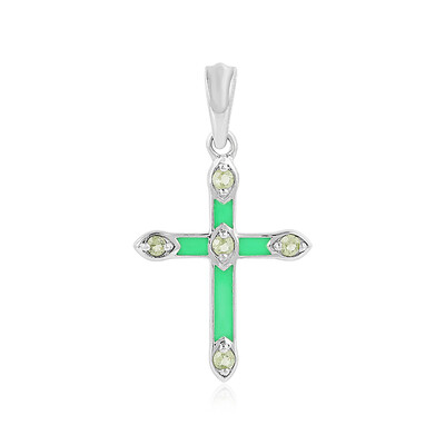 Ciondolo in argento con Peridoto