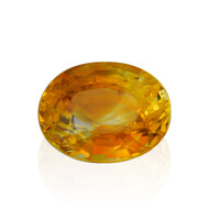 Gemma con Zaffiro Ceylon Giallo