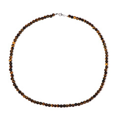 Collana in argento con Occhio di Tigre