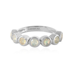 Anello in argento con Opale di Welo