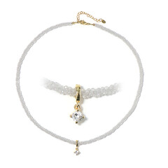 Collana in argento con Zircone