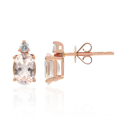 Orecchini in oro con Morganite AAA (CIRARI)
