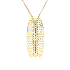 Collana in oro con Diamante Cioccolato I1 (Ornaments by de Melo)