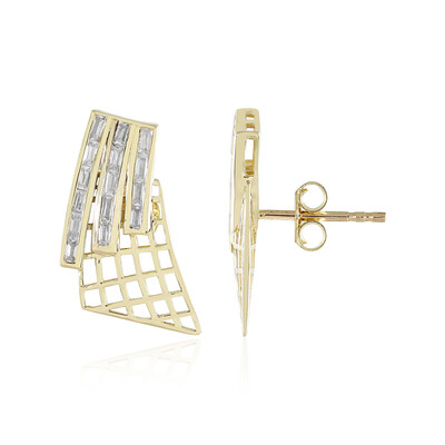 Orecchini in oro con Zircone (Ornaments by de Melo)